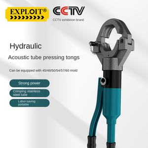 <span class=keywords><strong>Pince</strong></span> à tuyau hydraulique à double rainure métrique en acier allié de qualité industrielle EXPLOIT - Product Image 2