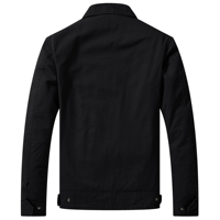 Vestes bomber pour hommes en coton 100% sur mesure, design OEM, coupe ample, poches avant, imperméables, coupe-vent, respirantes