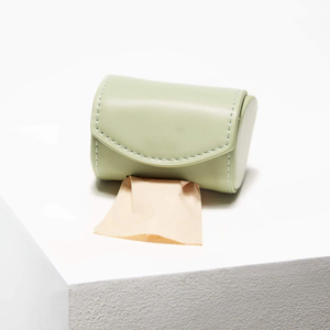 Nueva tendencia de cuero Doggie <span class=keywords><strong>Poop</strong></span> <span class=keywords><strong>Bag</strong></span> Holder Portable <span class=keywords><strong>Dog</strong></span> Leash <span class=keywords><strong>Poop</strong></span> <span class=keywords><strong>Bag</strong></span> Colorful <span class=keywords><strong>Poop</strong></span> Bags - Product Image 2