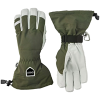 Gants chauffants rechargeables pour l'hiver, imperméables, alimentés par batterie, pour le ski et le snowboard, en cuir, avec cordon de serrage réglable, ensemble de sport d'hiver