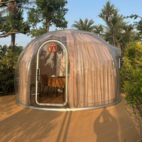 Dôme transparent en polycarbonate pour le glamping et la vie en plein air