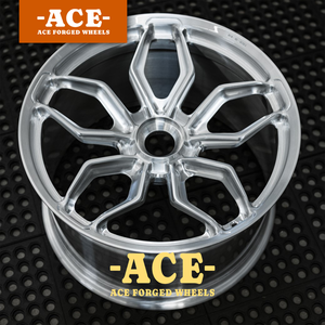 Para Porsche, Llanta de Coche Forjada de Una Pieza con Diseño Multirradio, Ruedas de Rendimiento Plateadas para Carreras, para Taycan 4S Turbo S Panamera - Product Image 1