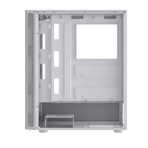 Lovingcool Best-seller Boîtier de jeu pour ordinateur PC tour complète ATX MATX Mini ITX blanc avec panneau latéral en verre trempé - Product Image 5