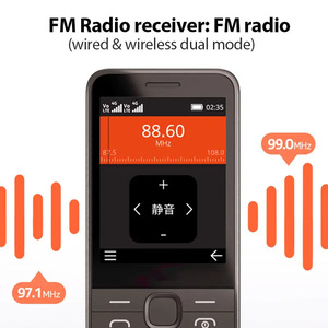 Téléphone portable 2G Nok 235 2024 débloqué, écran QVGA de 2,8 pouces, batterie de 1450 mAh, Bluetooth, radio FM, lecteur MP3, double Nano SIM, IP54, USB-C, robuste - Product Image 5