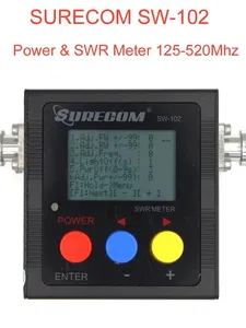 SW-102-N SURECOM เครื่องวัด SWR เครื่องวัดความถี่ จอแสดงผลดิจิตอล เครื่องวิเคราะห์เสาอากาศ เครื่องวัดพลังงานคลื่นยืน L830 - Product Image 3