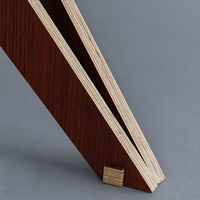 Ensemble de table à manger ronde en bois blanc brillant, style minimaliste moderne et écologique, contreplaqué 18 mm, facile à assembler, pour la cuisine, la maison et l'hôtel