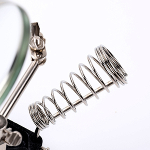 <span class=keywords><strong>Loupe</strong></span> de bureau 2,5X 62 mm avec base à pince <span class=keywords><strong>pour</strong></span> la <span class=keywords><strong>soudure</strong></span>, la réparation électronique et l'artisanat - Product Image 2