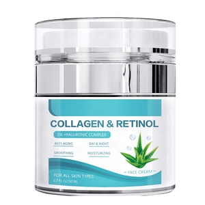 Crema Notte Antietà Rassodante e Idratante Profonda al Collagene con Vitamina E per Pelli Mature, a Marchio Privato - Product Image 1