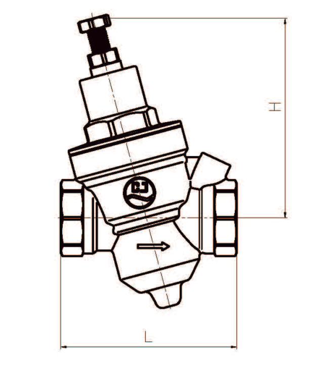 New design adjustable brass high pressure reduction ratio pressure reducing valve with patent