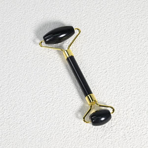 Set <span class=keywords><strong>de</strong></span> Cuidado Facial 2025: Rodillo Facial <span class=keywords><strong>de</strong></span> <span class=keywords><strong>Jade</strong></span> con Marco Dorado y Piedra Negra Bian, Herramienta <span class=keywords><strong>de</strong></span> Cuidado <span class=keywords><strong>de</strong></span> la Piel Gua Sha, Piedra Gua Sha para 6 <span class=keywords><strong>Beneficios</strong></span> para la Piel - Product Image 1