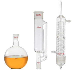 Extrator <span class=keywords><strong>Soxhlet</strong></span> de Vidro com Parede Grossa de 60-5000ml/Extrator de Gordura com Condensador, Frasco - Product Image 6