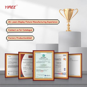 Vente promotionnelle en usine de supports métalliques en stock de gros <span class=keywords><strong>table</strong></span> de présentation haute et basse en acier pour magasins - Product Image 6