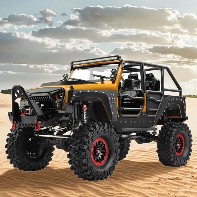 HOSHI WLtoys 1/10 Rock Crawler RC Car 4WD Electric Climbing Car 104010 104020 104026 Off-Road Remote Control Toys Christmas Gift
