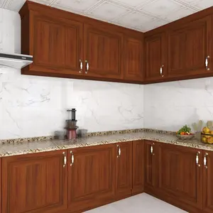 Coctelera Modular de madera maciza, armarios de cocina, Cucina, tamaño estándar