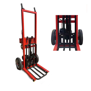 सस्ती कीमत सेमी इलेक्ट्रिक हैंड ट्रॉली फोर्कलिफ्ट कार्गो हैंडलिंग उपकरण - Product Image 1