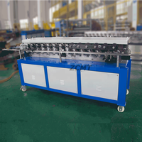 Machine automatique de fabrication de conduits carrés HVAC CHI MACHINE, machine de formage de bride CNC TDF/TDC, moteur 1,5 kW, bon prix, ventilation