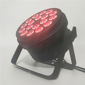 Par Led 18x15W DMX RGBWA 5in1 Slim Led Par 64 DMX512 Intérieur Stage Par Can Light <span class=keywords><strong>Par64</strong></span> - Product Image 2