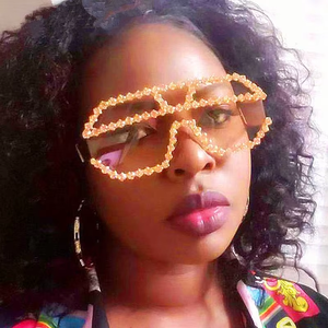 Lunettes de soleil surdimensionnées en métal avec strass, verres monobloc UV400, nouveau style, logo personnalisé, pour femmes - Product Image 3
