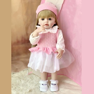 ตุ๊กตาไดโนซอร์นุ่มแบบควบคุมด้วยมือ ขนาด 55 ซม. เหมือนจริง ตุ๊กตาเด็กผู้หญิง <span class=keywords><strong>Bonica</strong></span> Reborn - Product Image 4