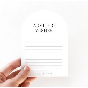 Tarjetas de deseos de consejos para despedida de soltera, Baby Shower, graduación, tarjetas de notas de recuerdo de jubilación para invitados 5x7 - Product Image 4