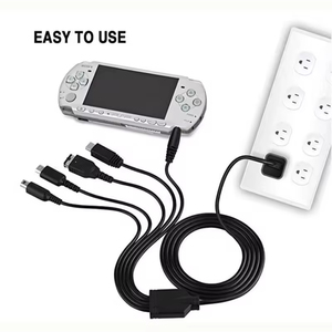 Cable de Carga USB 5 en 1 para NDSL, DS Lite, 3DS, GameBoy Advance, GBA SP, PSP y <span class=keywords><strong>WiiU</strong></span> - Product Image 3