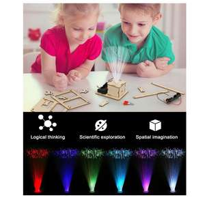 Kit STEM <span class=keywords><strong>4</strong></span> in 1 per Bambini, Progetti Scientifici STEM, <span class=keywords><strong>Puzzle</strong></span> 3D, Giocattoli Educativi per Costruzioni, Regali di Natale e Compleanno per Ragazze e Ragazzi - Product Image 2