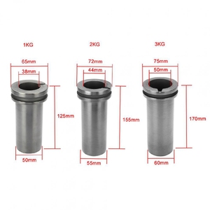 Nồi Nung Than Chì Tinh Khiết Cao Với Nắp Được Sử Dụng Để Nấu Chảy Vàng - Product Image 5