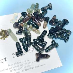 Groothandel Hand Gesneden Kleine Mini Natuurlijke Kristal Penis Voor Home Decoratie - Product Image 2