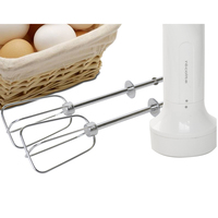 Mélangeur à main rechargeable sans fil Mélangeur à vitesse variable avec lame en acier inoxydable à une touche Mélangeur portable facile à contrôler