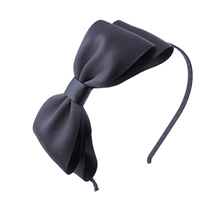 KIMMY Custom Design Welcome Red Black Satin Ribbon Bow Butterfly &amp; Flowers Sweet Back to School 5 Inch <strong>Kids</strong> <strong>Headband</strong> 196 Colors - Product Image 2