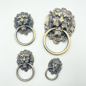 Poignée de meuble en zinc, bronze, rouge, grande, moyenne et petite taille, boutons de porte, boutons de tiroir - Product Image 3