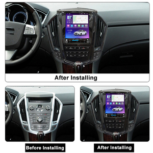 9.7 inch màn hình cảm ứng Android 13 dọc IPS GPS navigation đài phát thanh với HD sao lưu máy ảnh Carplay cho CADILLAC SRX 2009 ~ 2012 - Product Image 2