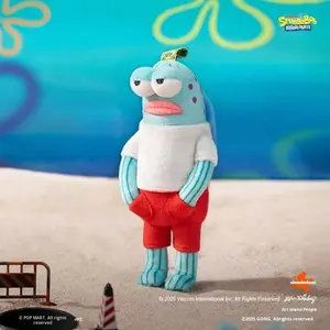 Jouets en boîte aveugle de la série Bikini Bottom Buddies PPMT 100% officiels et authentiques, figurines amusantes sur <span class=keywords><strong>le</strong></span> thème de l'océan, décoration de sac, pendentifs, poupées - Product Image 2