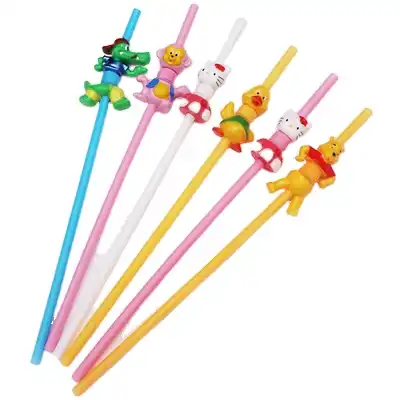 Animals Plastic Party Straws for sale