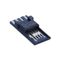 Ensemble de 3 connecteurs USB Type A Mini Micro USB 3.0 mâle à ressort 4, 9, 10 broches, coque de protection en acier inoxydable plaqué or