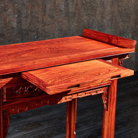 Table de salon en bois massif de style chinois classique en bois de santal rouge hérisson multifonction fabriquée en Chine
