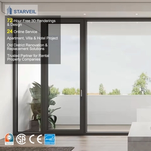 <span class=keywords><strong>Porte</strong></span> en aluminium résistante aux balançoires, balcon, étanche, sur mesure, thermique, fournisseur extérieur, <span class=keywords><strong>porte</strong></span> à battants en verre pour patio - Product Image 3