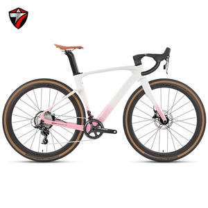 Bicicleta <span class=keywords><strong>de</strong></span> carretera <span class=keywords><strong>de</strong></span> fibra <span class=keywords><strong>de</strong></span> carbono APEX-11 velocidades, freno <span class=keywords><strong>de</strong></span> disco <span class=keywords><strong>de</strong></span> aceite ordinario, enrutamiento <span class=keywords><strong>de</strong></span> cable interno completamente oculto, acero para montar todoterreno - Product Image 6