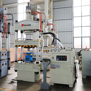 Prensa hidráulica automática de cuatro columnas Moldes personalizados Bomba formadora de polvo de tres haces Incluye motor de engranaje - Product Image 3