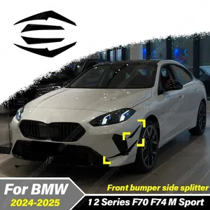 สปอยเลอร์ตกแต่งรถยนต์สำหรับซีรีส์ 1 2 รุ่น F70 F74 M Sport ปี 2024 2025 สำหรับติดตั้งทั้งสองด้านของตัวถังด้านหน้า อุปกรณ์ตกแต่งรถยนต์ - Product Image 1
