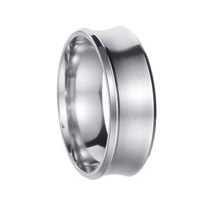 8MM Trendy Wholesale Hot-selling U Shape Unisex <b>Ring</b> High Polished Good Quality Fashion <b>Couple</b> <b>Ring</b> for Gifts Party - Product Image 5