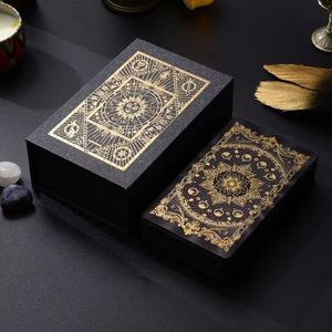 78 Cartas del <span class=keywords><strong>Tarot</strong></span> Clásicas Doradas, Cartas de Lujo Resistentes al Agua con Lámina Dorada en Caja para Explorar <span class=keywords><strong>el</strong></span> <span class=keywords><strong>Mundo</strong></span> Misterioso en Profundidad - Product Image 4