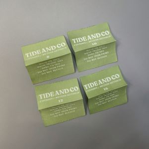 Colth Woven Garment Labels with Custom Branding Center Folded Polyester Material Eco-Friendly & Custom Color Options - Product Image 3