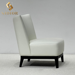 Villa <span class=keywords><strong>de</strong></span> luxe hôtel appartement maison salon nordique velours salon canapé simple café relaxant chaise d'appoint <span class=keywords><strong>fauteuil</strong></span> - Product Image 2