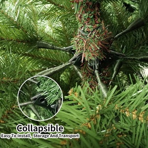 <span class=keywords><strong>Sapin</strong></span> de Noël artificiel de 3 m de haut, de haute qualité, écologique, en PVC/PE, avec lumières LED, de la marque <span class=keywords><strong>Balsam</strong></span> <span class=keywords><strong>Hill</strong></span> - Product Image 5