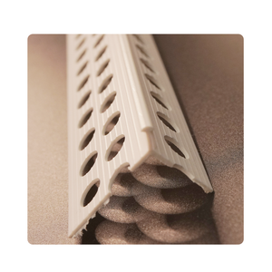 Perle d'angle pour cloison sèche en PVC plastique 1-1/4 ''vinyle stuc perle d'angle plâtre pour panneau de gypse mur intérieur - Product Image 2