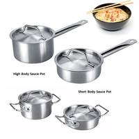 Casserole antiadhésive polyvalente en acier inoxydable Casserole de cuisson Ensemble de casseroles à sauce
