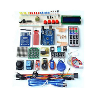 Kit de boîte d'apprentissage RFID Kit de composants domestiques pour passionnés électroniques adapté au développement UNOR3 pour Kit de démarrage amélioré Arduino