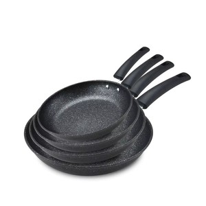 Sartén Antiadherente de Hierro Fundido con Revestimiento de Mármol, de 24/26/28/30 cm, Económica, para Cocinar y Freír, Juego de Sartenes, Malasia, Murah - Product Image 1