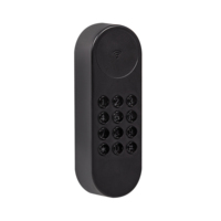 Cerradura Inteligente Retrofit para Teclado, Reemplazo de Manija de Puerta Antigua, Control Remoto a través de la Aplicación Tuya, Almacenamiento en la Nube, para Puertas de Madera y Aluminio